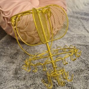 Jewelry organizer gold trendy